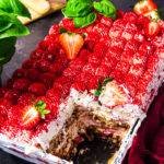 jahodové tiramisu s bazalkou