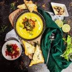 feniklová polievka s krevetami