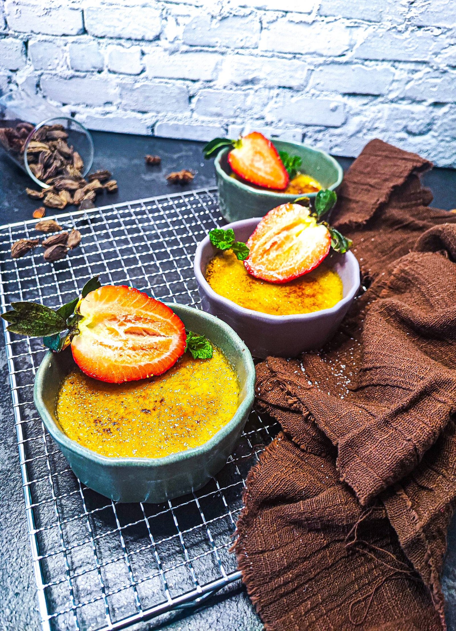 Chai Crème Brûlée - Simple Fresh Delicious