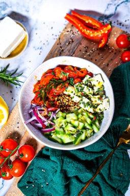 quinoa salad bowl