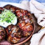 bacon ground beef
