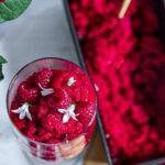 raspberry granita