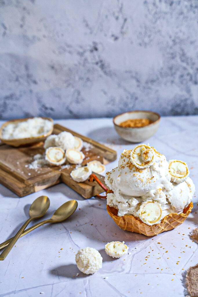 kokosnusseis mit raffaello