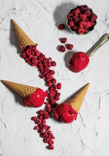 raspberry sorbet