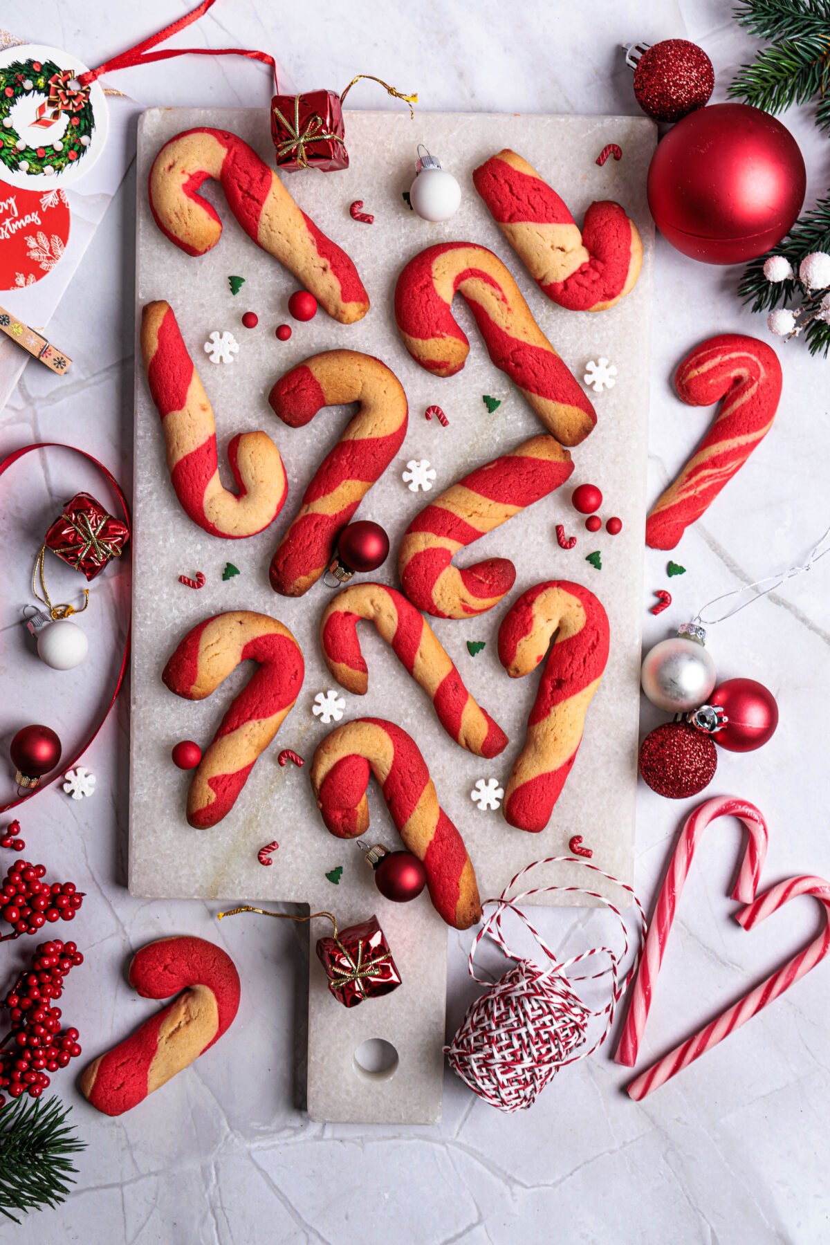 candy cane cookies