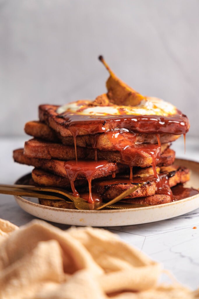 macro french toast caramel