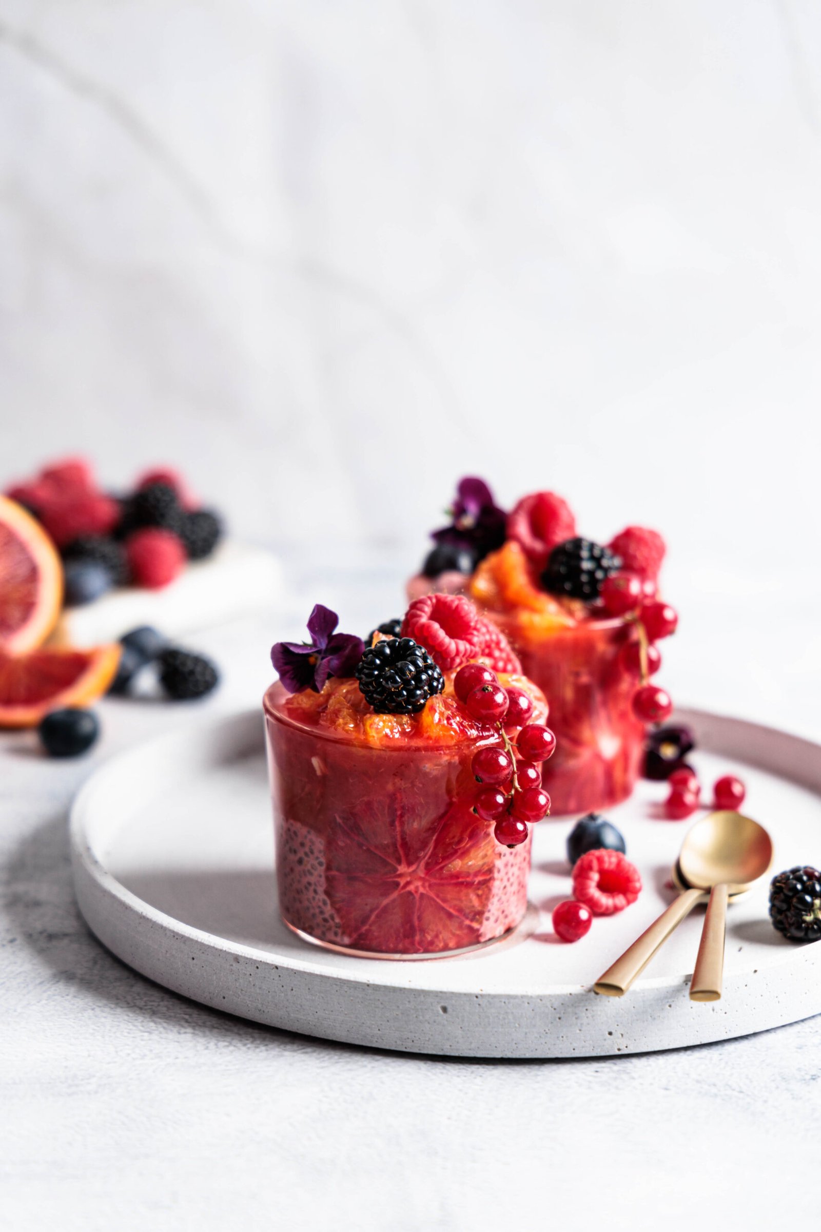 blutorange chia pudding