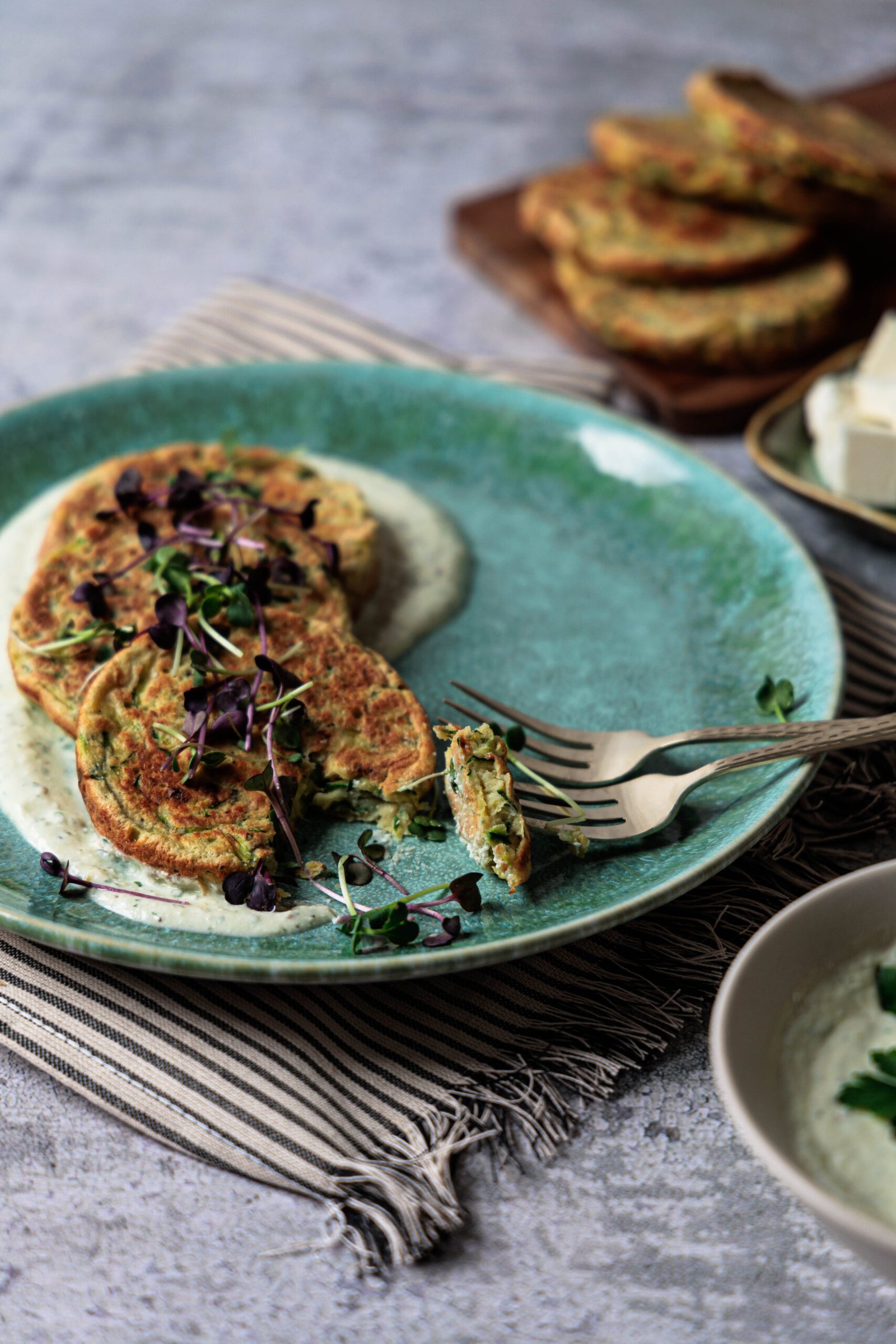 zucchini fritters