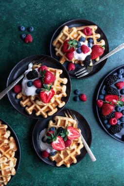 homemade waffles