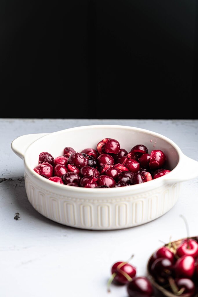 cherries for crumble
