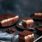 čokoládovo-kokosové rezy