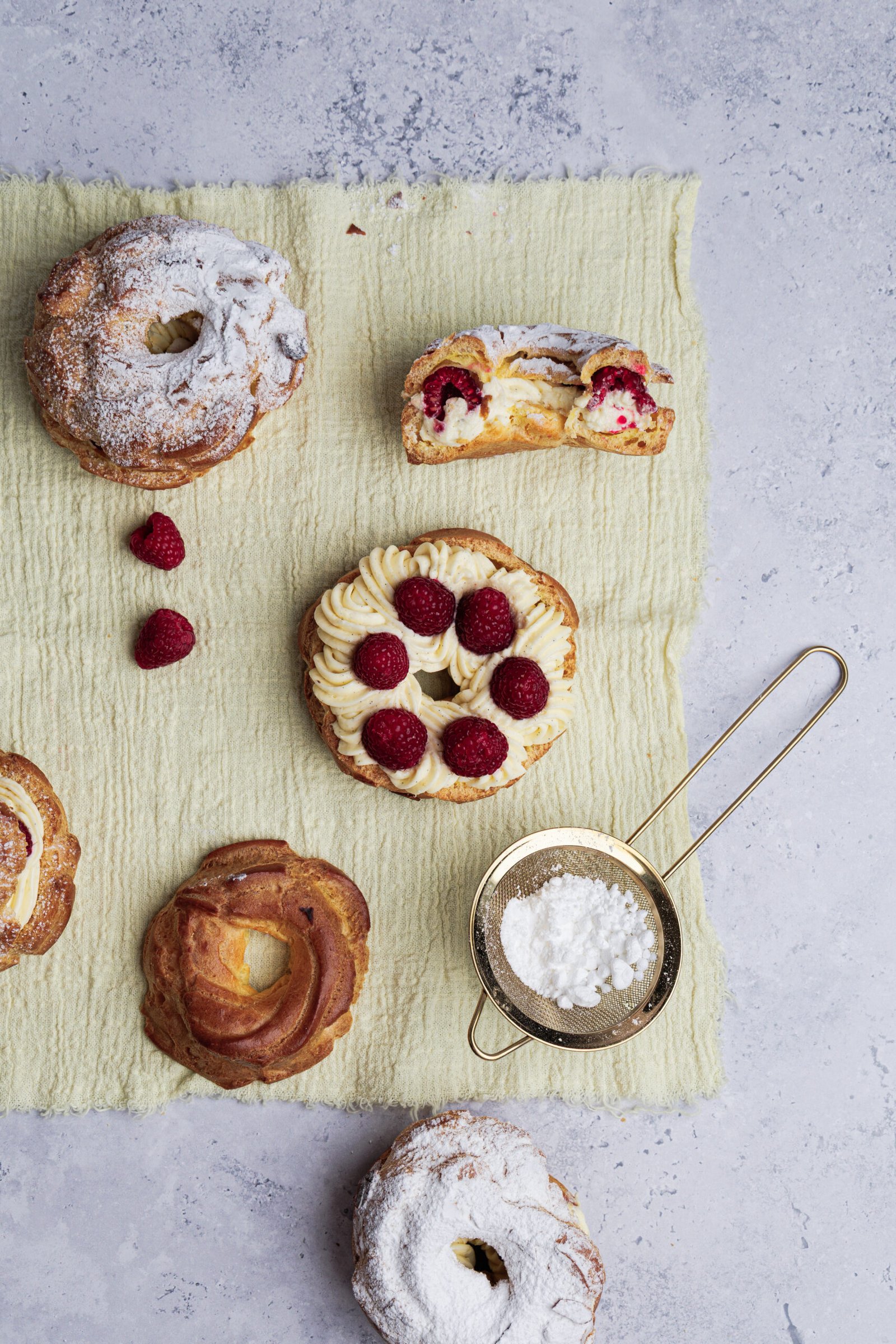 paris brest s malinami