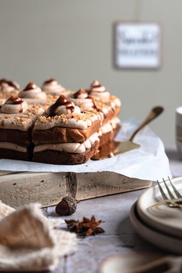 pumpkin espresso cake