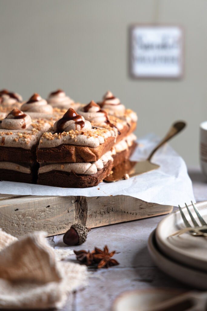 pumpkin espresso cake